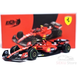 BBR Models Ferrari SF-23 #55 Carlos Sainz Monaco GP 2023 1/64