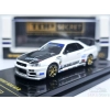 Inno64 Nissan R34 GT-R Top Secret White