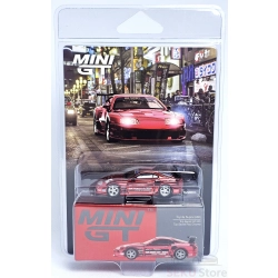 Mini GT Toyota Supra (A80) Top Secret GT-300 – Red Chrome – Blister Pack