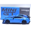 Mini GT Ford Mustang Dark Horse – Grabber Blue – LHD