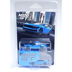 Mini GT Ford Mustang Dark Horse – Grabber Blue – Blister Pack