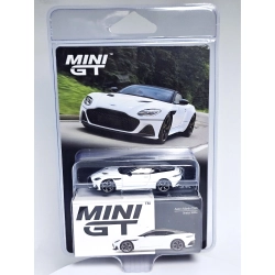Mini GT Aston Martin DBS Stratus White (LHD) - Blister