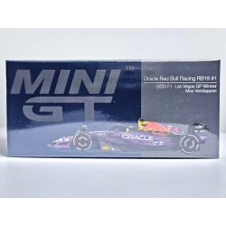 Mini GT – Red Bull Racing RB19 #1 – Max Verstappen – Las Vegas GP Winner 2023