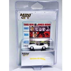 Mini GT Toyota 2000GT Roadster "You Only Live Twice" - Blister English
