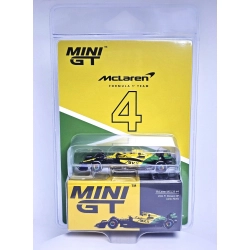 Mini GT McLaren MCL38 #4 – Lando Norris – Monaco GP 2024 – Blister Pack