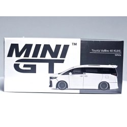 Mini GT Toyota Vellfire (40) – KUHL Racing – White – LHD
