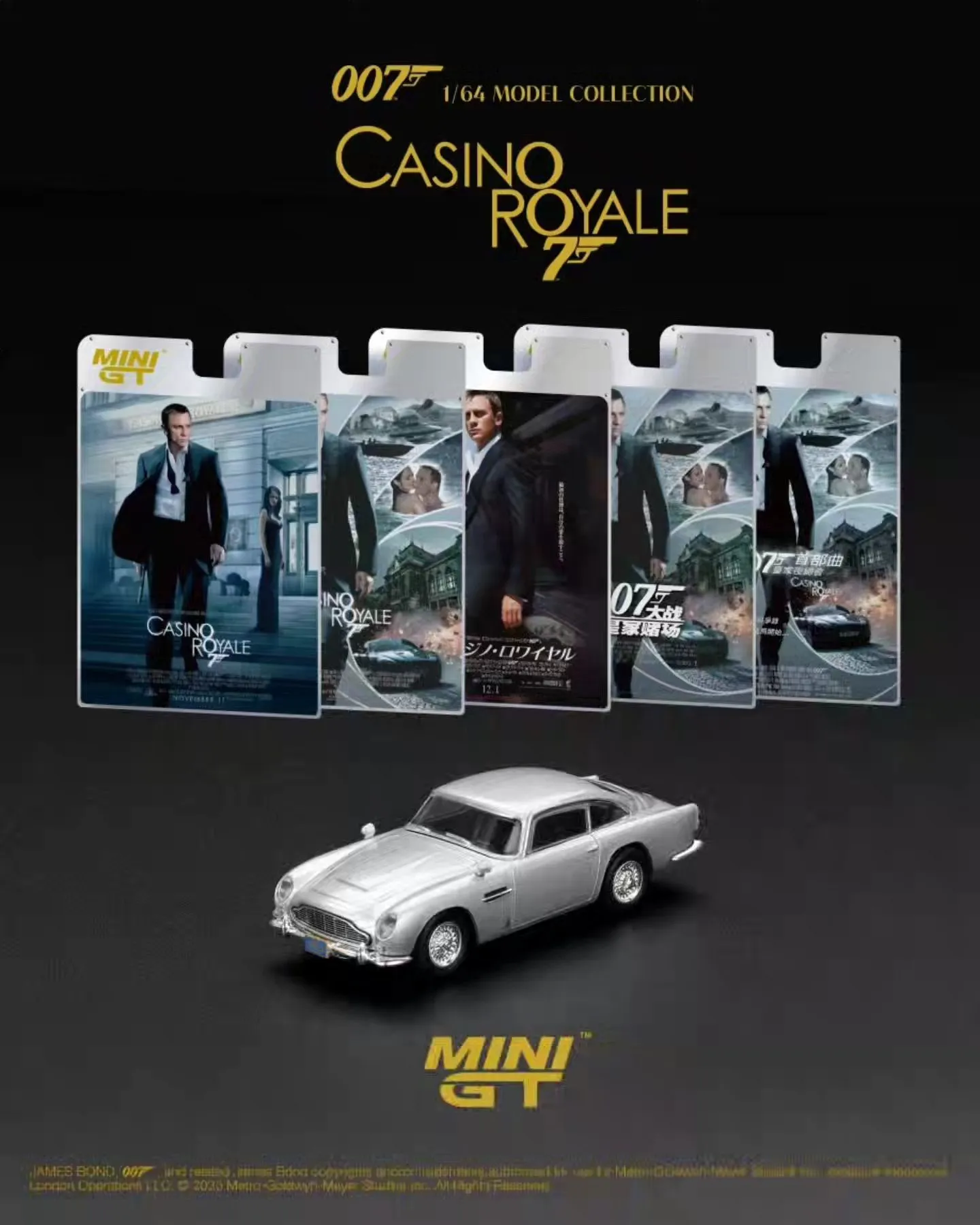 Model Aston Martin DB5 „Casino Royale” (MGT00909-007E)