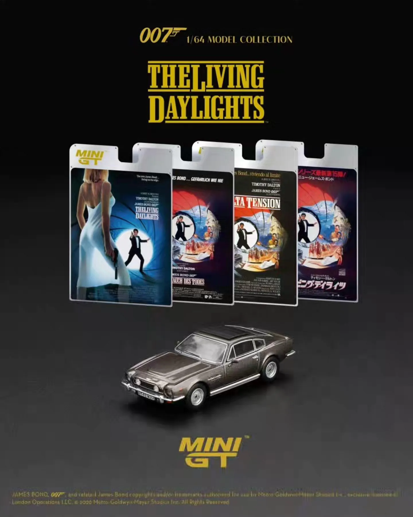 Model Aston Martin V8 Vantage „The Living Daylights” (MGT00916-007E)