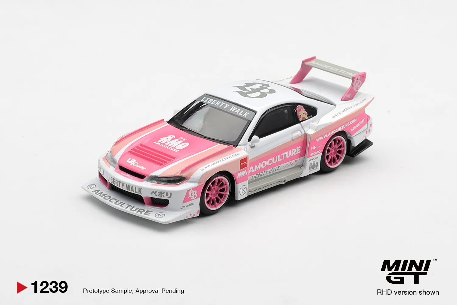 Model Nissan Silvia (S15) LB-Super Silhouette Amoculture 2026 (MGT01239)
