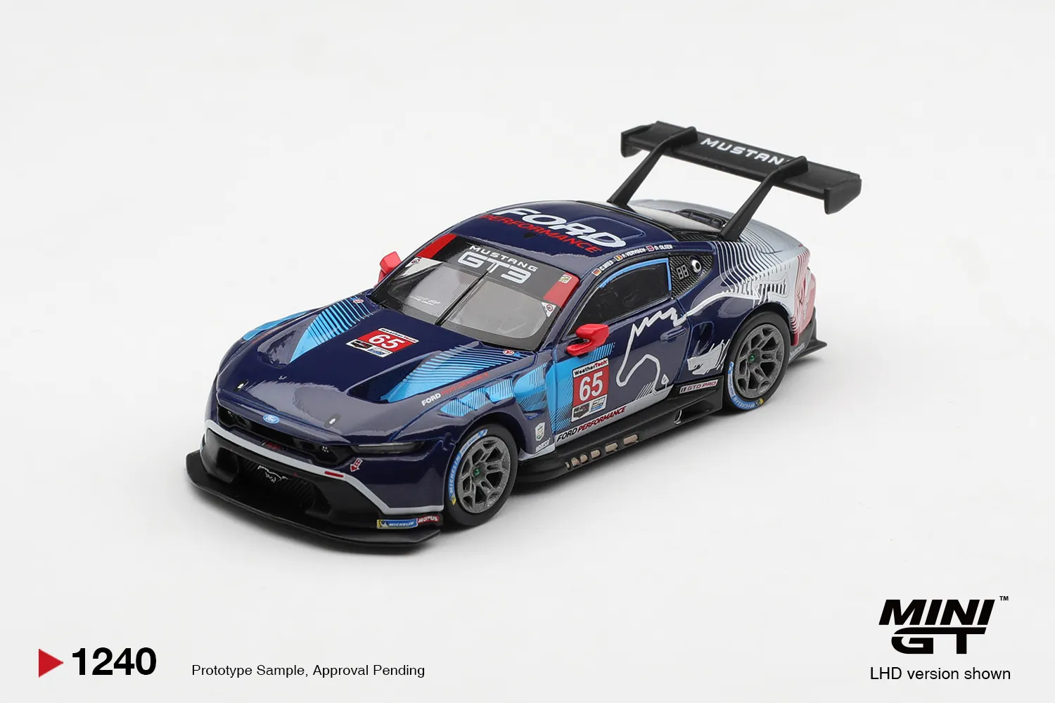 Model Ford Mustang GT3 #65 – Zwycięzca Daytona 24h 2025 (MGT01240)