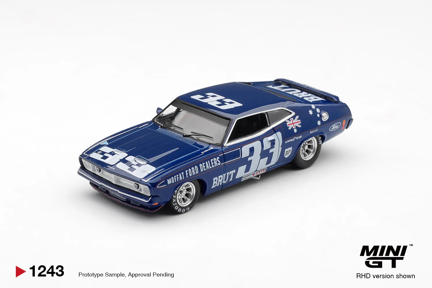 Model Ford Falcon (XB) GT 33 (MGT01243) – rok 1974