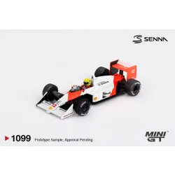 Mini GT McLaren MP4/4 #12 – Ayrton Senna – Winner Japanese GP 1988 – Blister Pack
