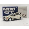 Mini GT Mercedes-Benz 190 E 2.3-16 #11 – Figurka Ayrton Senna – Nürburgring 1984 - LHD