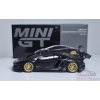 Mini GT Lamborghini Huracán Aventador LB-Works – Matte Black – LHD – Skala 1/64