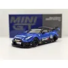 Mini GT Nissan 35GT-RR Ver.2 "LB-Silhouette WORKS GT" Blue (LHD)