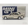 Mini GT Mercedes-Benz 190 E 2.3-16 #11 – Figurka Ayrton Senna – Nürburgring 1984 - LHD