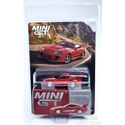 Mini GT Toyota Supra MK4 (A80) VeilSide Combat V-I – Red – Blister Pack