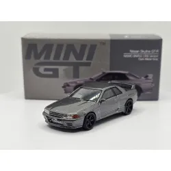 Mini GT Nissan Skyline GT-R (NISMO BNR32 CRS Version) Dark Metal Gray RHD