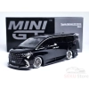 Mini GT Toyota Alphard (40) – KUHL Racing – Black – LHD