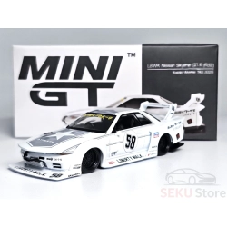 Mini GT Nissan Skyline GT-R (R32) LB-Kaido Works – Tokyo Auto Salon 2025 – RHD