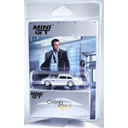 Mini GT Aston Martin DB5 "Casino Royale" 007 (Blister - Wersja Angielska)