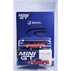 Mini GT Honda NS-X Prototype Midship Sports1989 Figurka Ayrton Senna - Blister