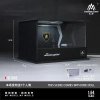 MoreArt Diorama 1:64 Hala sprzedażowa Lamborghini LED Obrotowa z figurką