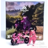 MoreArt Diorama KTM 1190 – Pink Tyrannosaurus Motorcycle z figurką