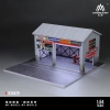 MoreArt 1/64 – Racing Car Repair Shop Scene