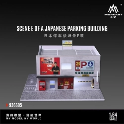 MoreArt 1/64 – Japanese Parking Building Scene E Model