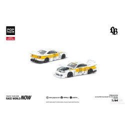 Pop Race Nissan Silvia (S15) LB SUPER SILHOUETTE "White"