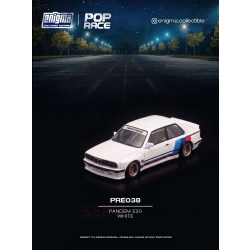 Pop Race BMW E30 – Pandem – White – Enigma Exclusive - Blister