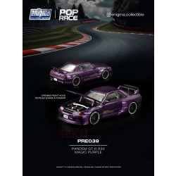 Pop Race Nissan Skyline GT-R (R32) – Pandem – Magic Purple – Enigma Exclusive - Blister