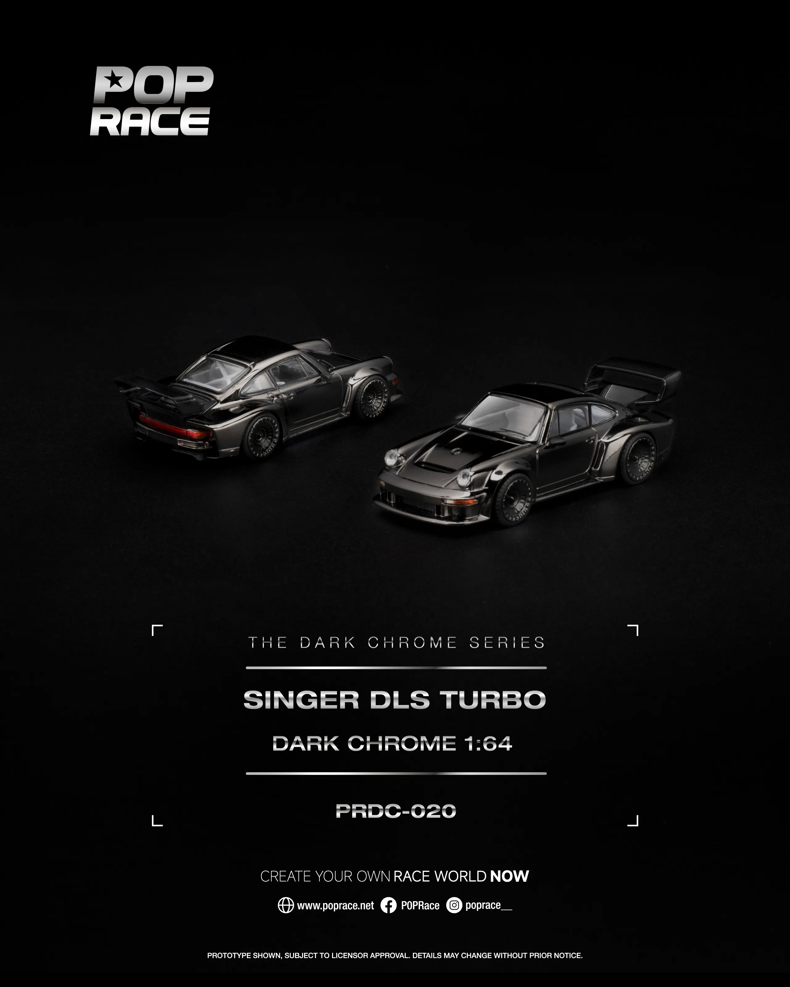 PRDC020 SINGER DLS TURBO Dark Chrom
