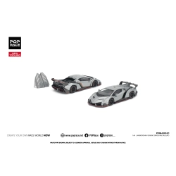 Pop Race Lamborghini Veneno – Grigio Metalluro
