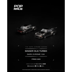 Pop Race Porsche Singer DLS Turbo – Dark Chrome