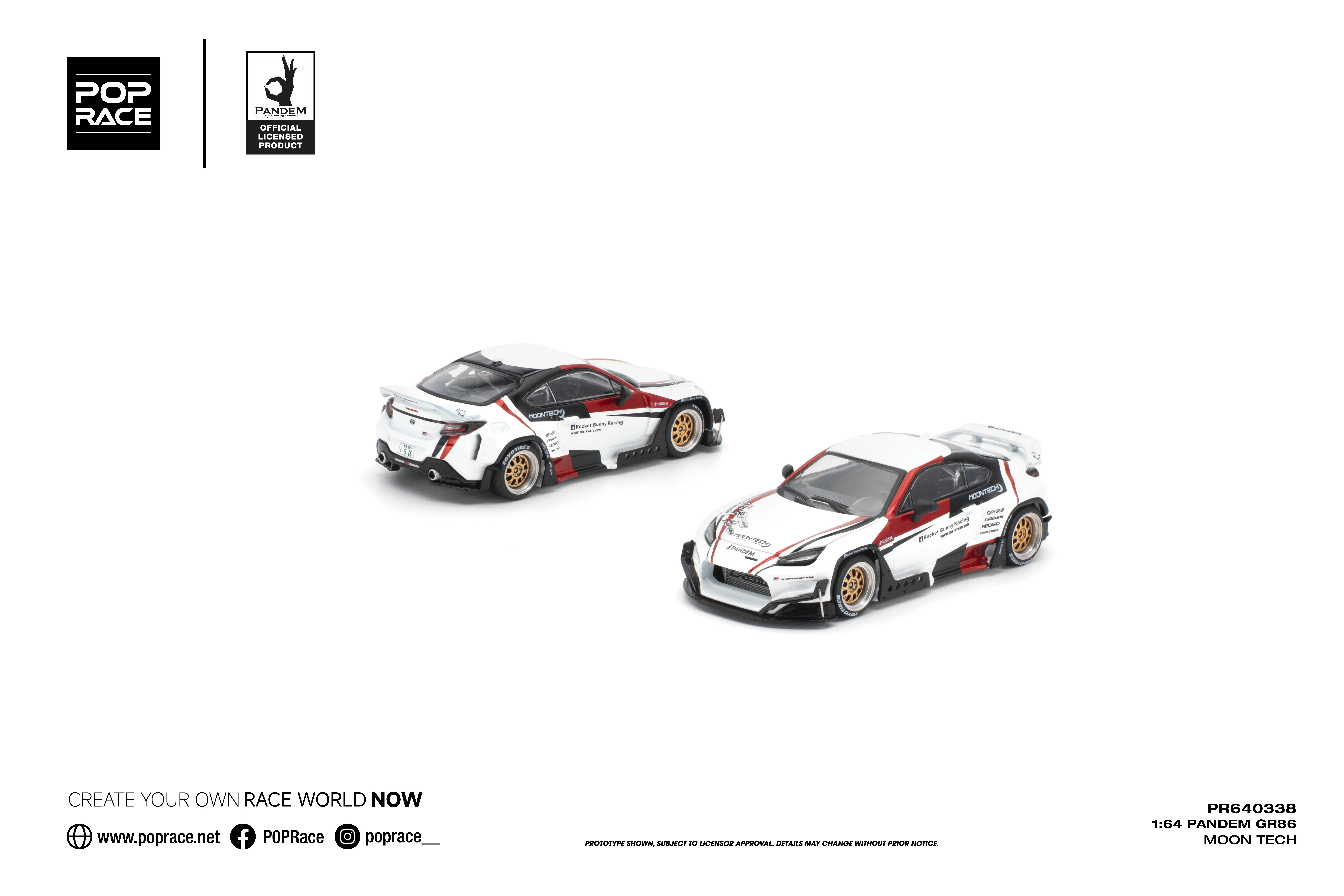 PR640338 Toyota PANDEM GR 86 MOONTECH