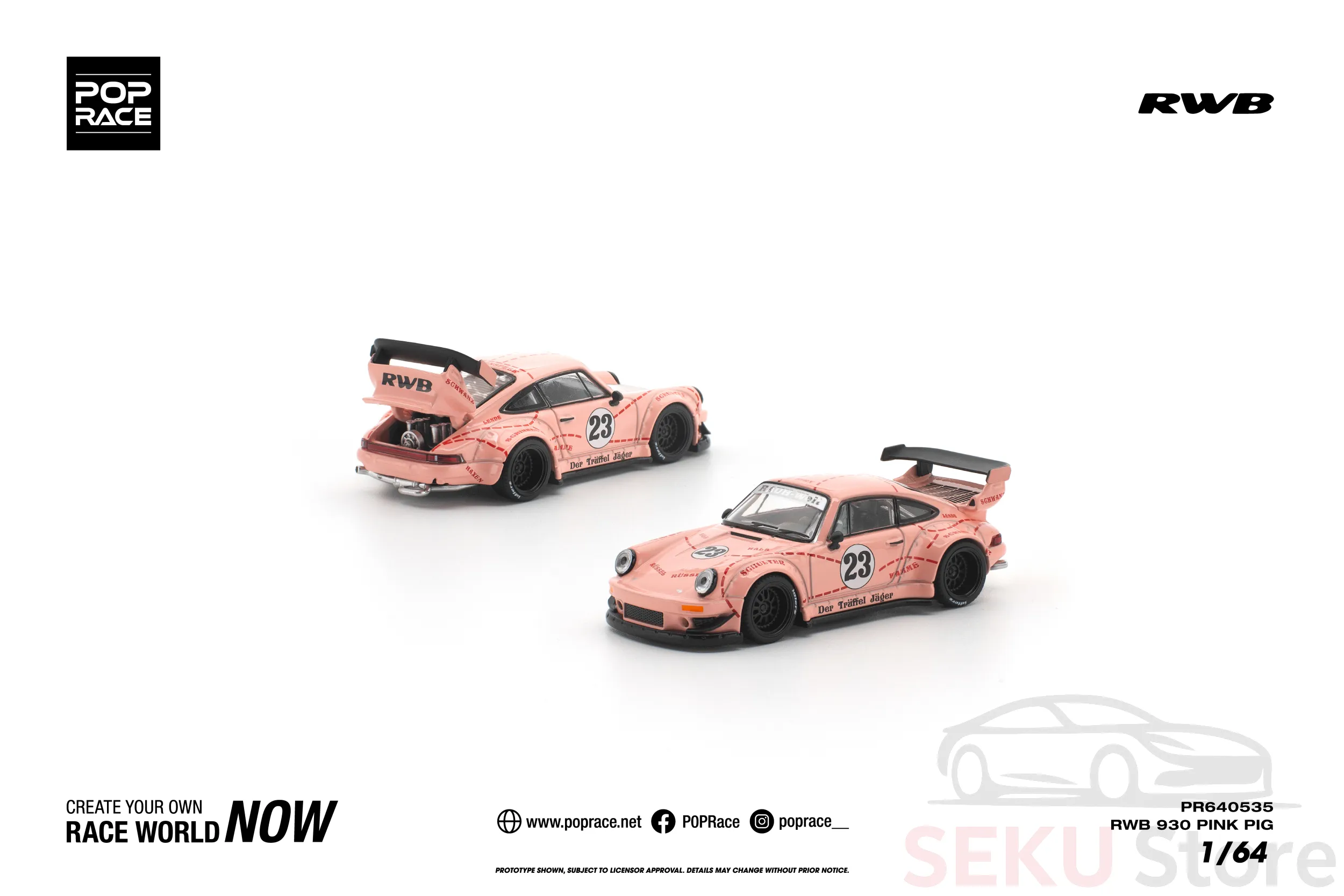 Pop Race PR640535 – RWB 930 #23
