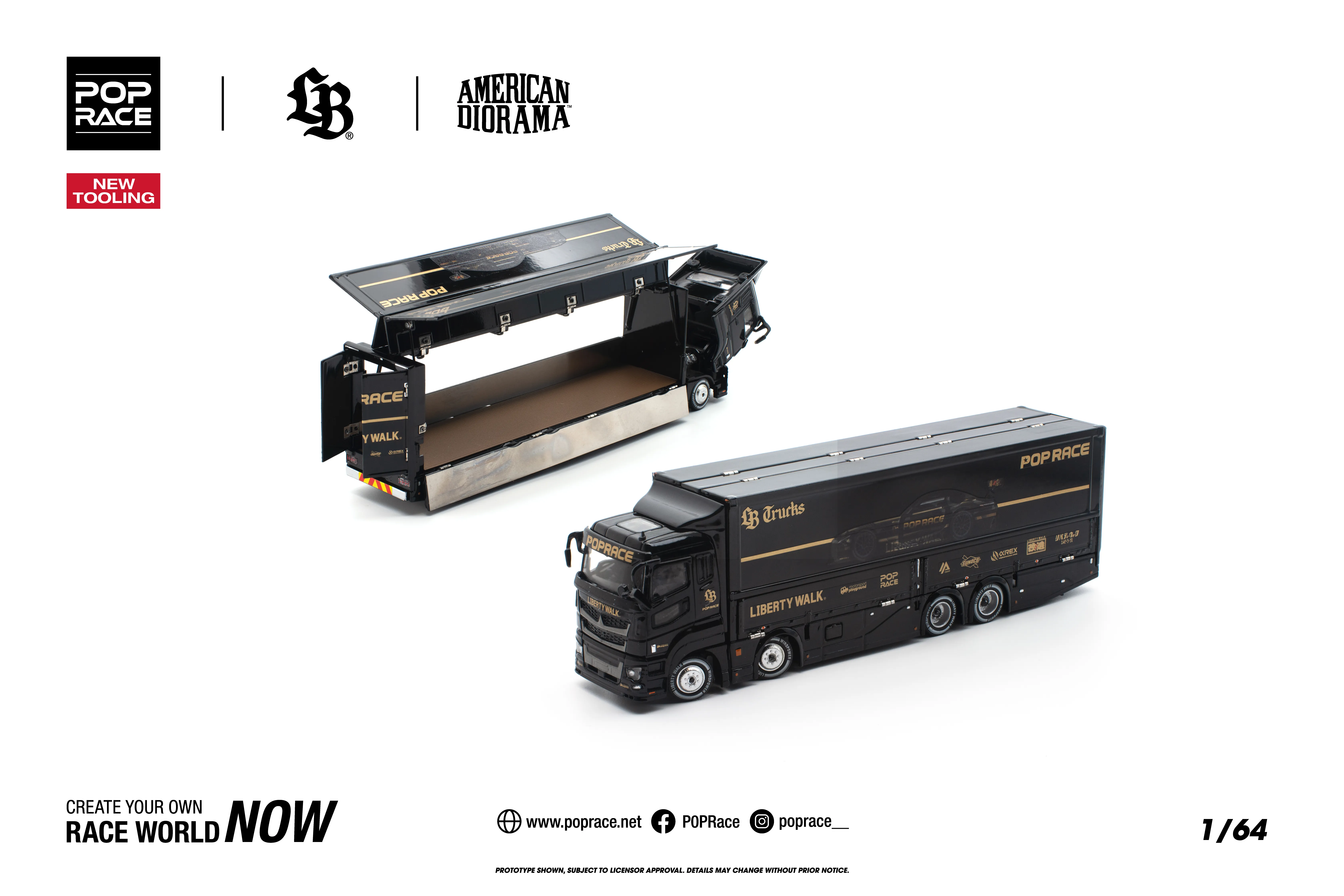PR640557 | LBWK TRUCK BLACK (New Tooling)