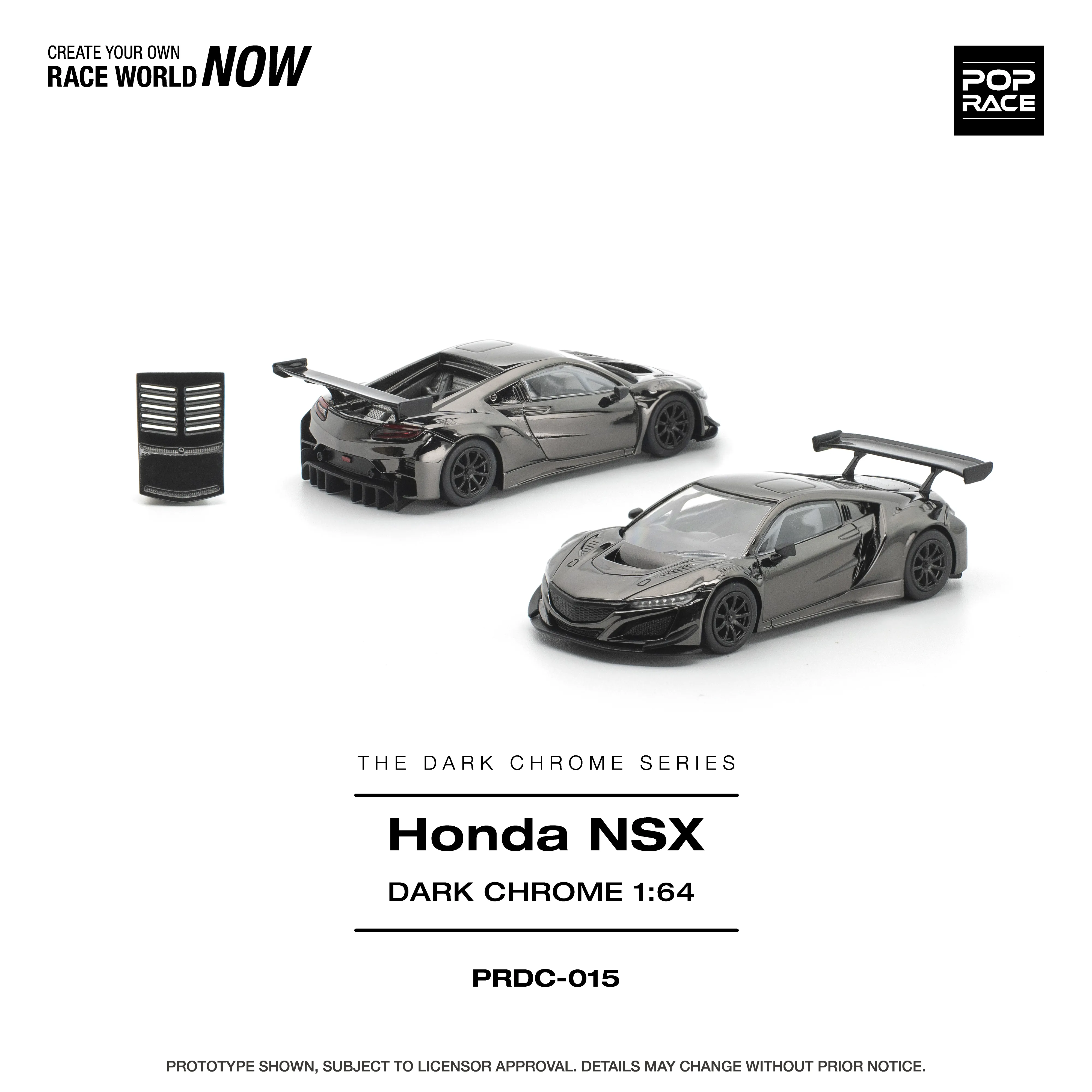 PRDC015 | HONDA NSX GT3 EV022 DARK CHROME