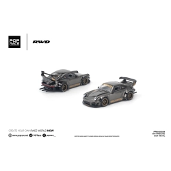 Pop Race Porsche 930 RWB – Gun Metal