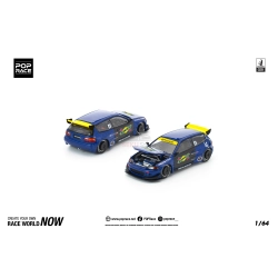 Pop Race Honda Civic EG6 "Pandem" Blue/Black