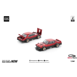 Pop Race Nissan Skyline GT-R "V8 Drift Hakosuka" Black/Red