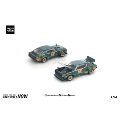 Pop Race Nissan Skyline KPGC110 "Kenmeri" Racing #73 Green/Gold