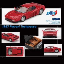 BBR Models Ferrari Testarossa 1987 Rosso Corsa 1/64