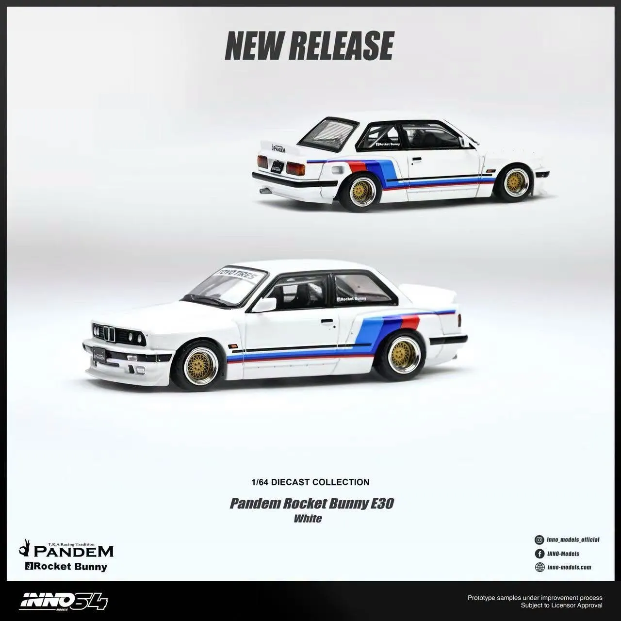 Inno64 BMW E30 Pandem Rocket Bunny