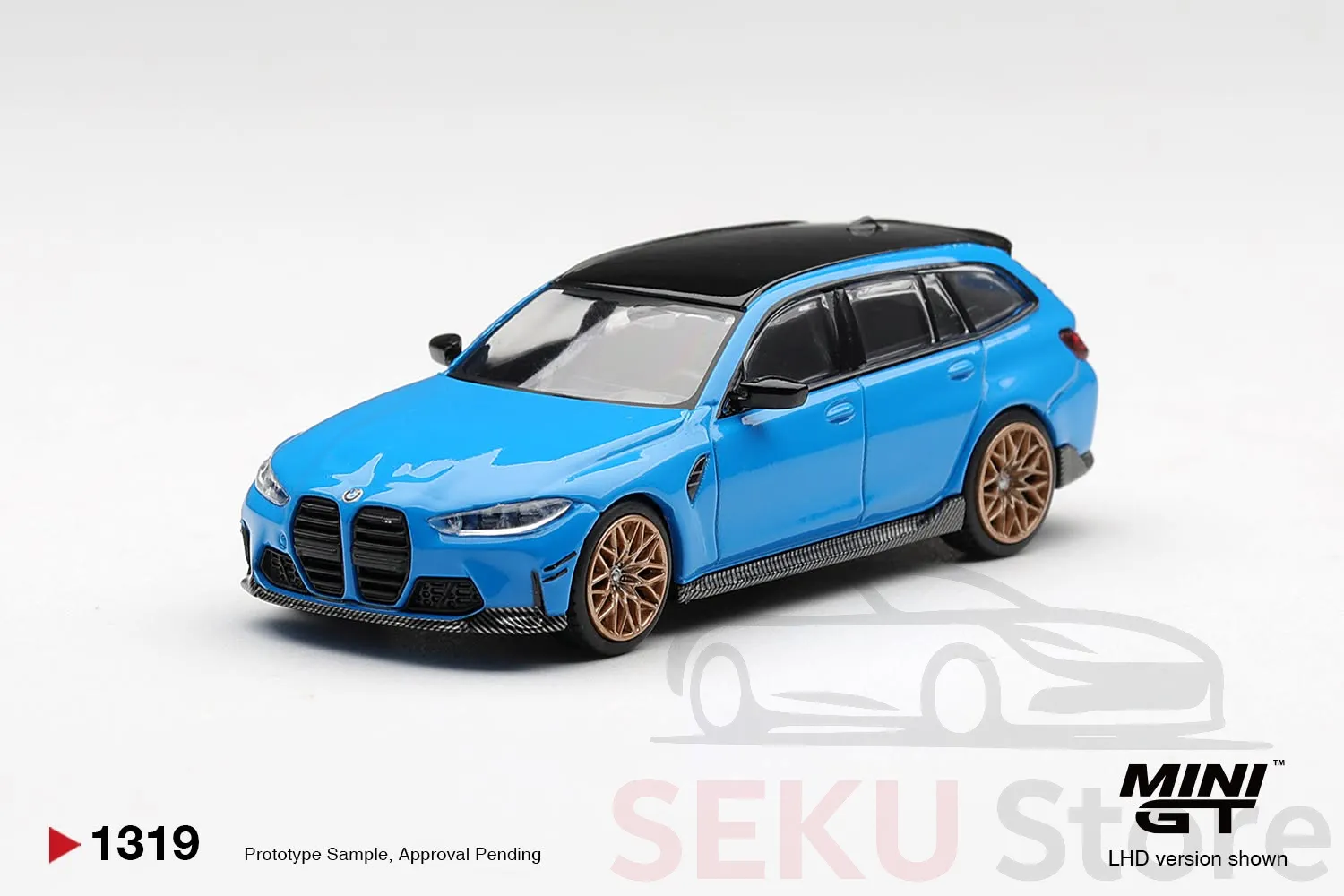 Mini GT BMW M3 M Performance Touring Riviera Blue