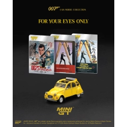 Mini GT Citroën 2CV "James Bond – For Your Eyes Only" - English Blister