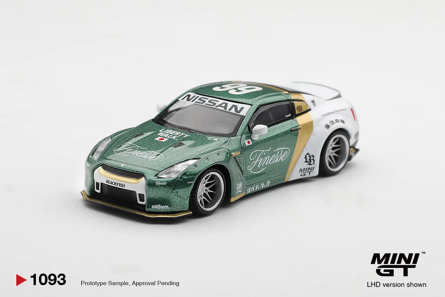 MGT01093 Nissan GT-R (R35) LB★WORKS Type 1, Custom Ducktail Auto Finesse Sekustore