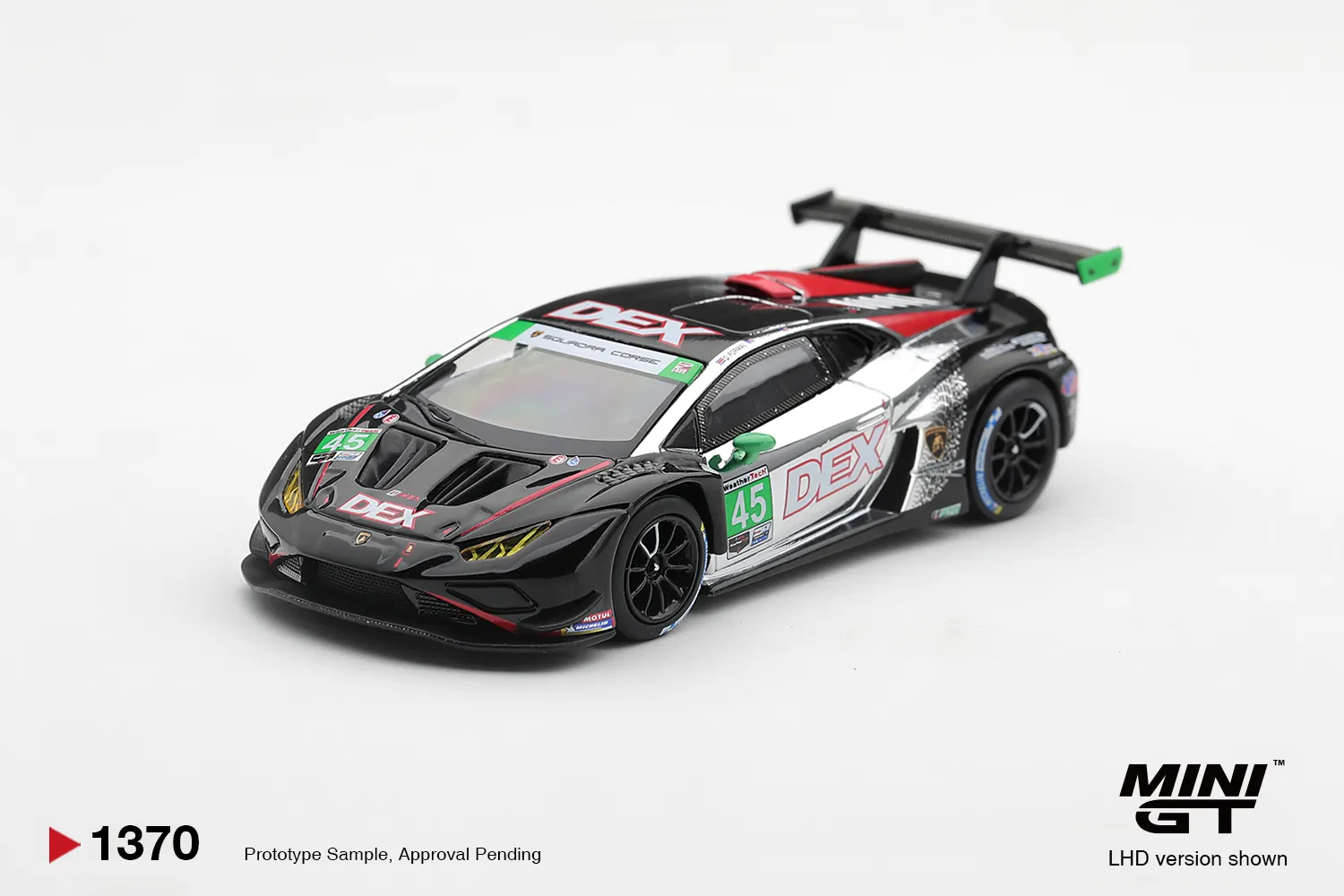 MGT01370 Lamborghini Huracan GT3 EVO2 #45 DEX Wayne Taylor Racing 2025 IMSA Chevrolet Grand Prix Class Winner Sekustore